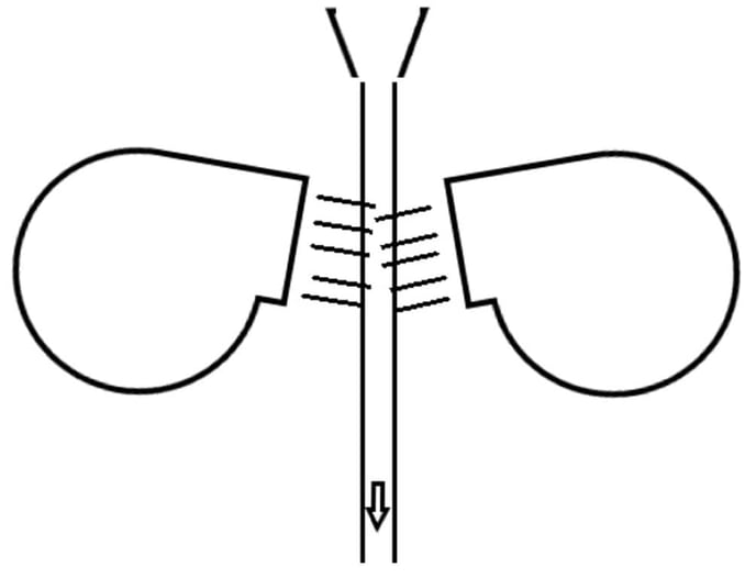 Filament thickness deviation (inconsistent diameter)